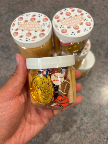 10 party favor play dough jars