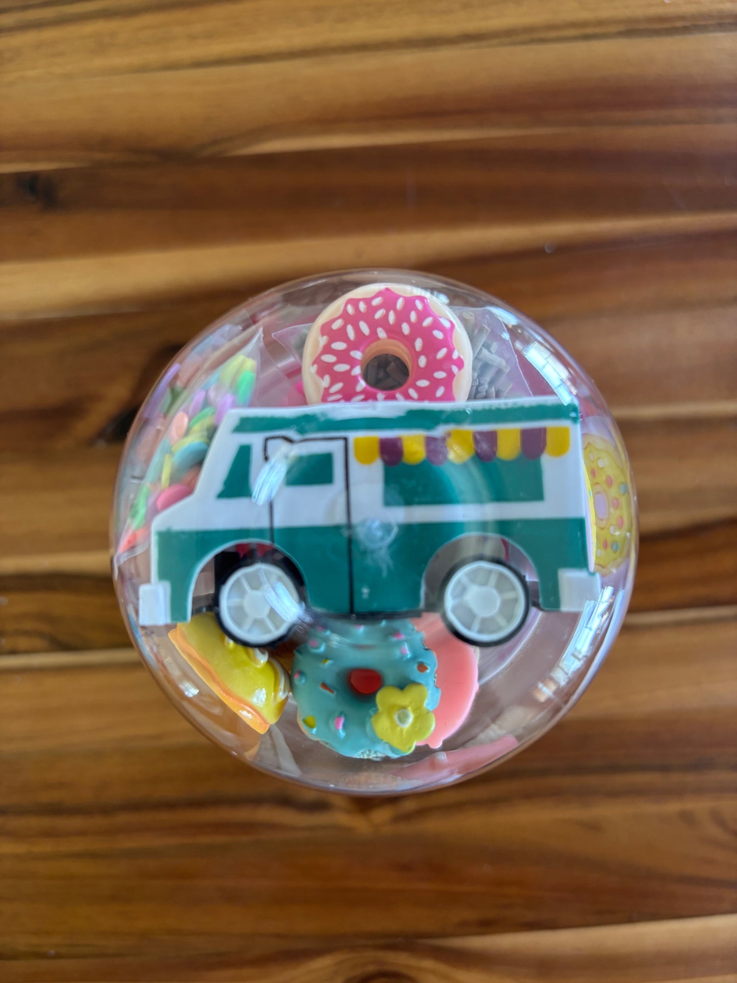 Donut truck dough capsule